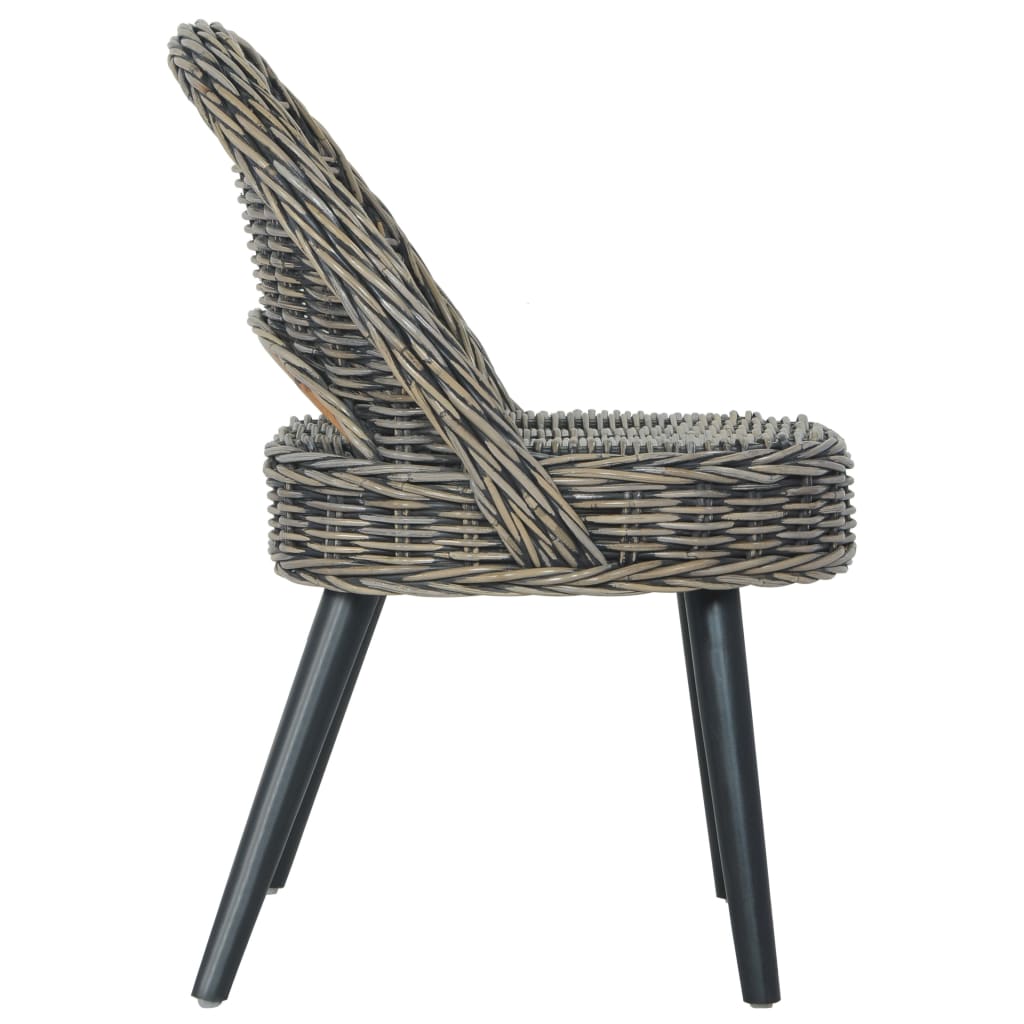 Fauteuil kubu rattan zwart is nu te koop bij PeponiXL, paradijselijk wonen!