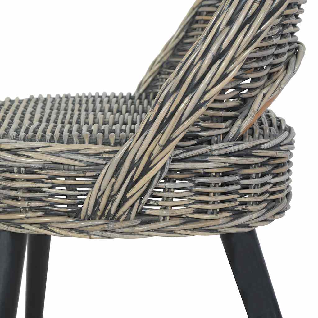 Fauteuil kubu rattan zwart is nu te koop bij PeponiXL, paradijselijk wonen!