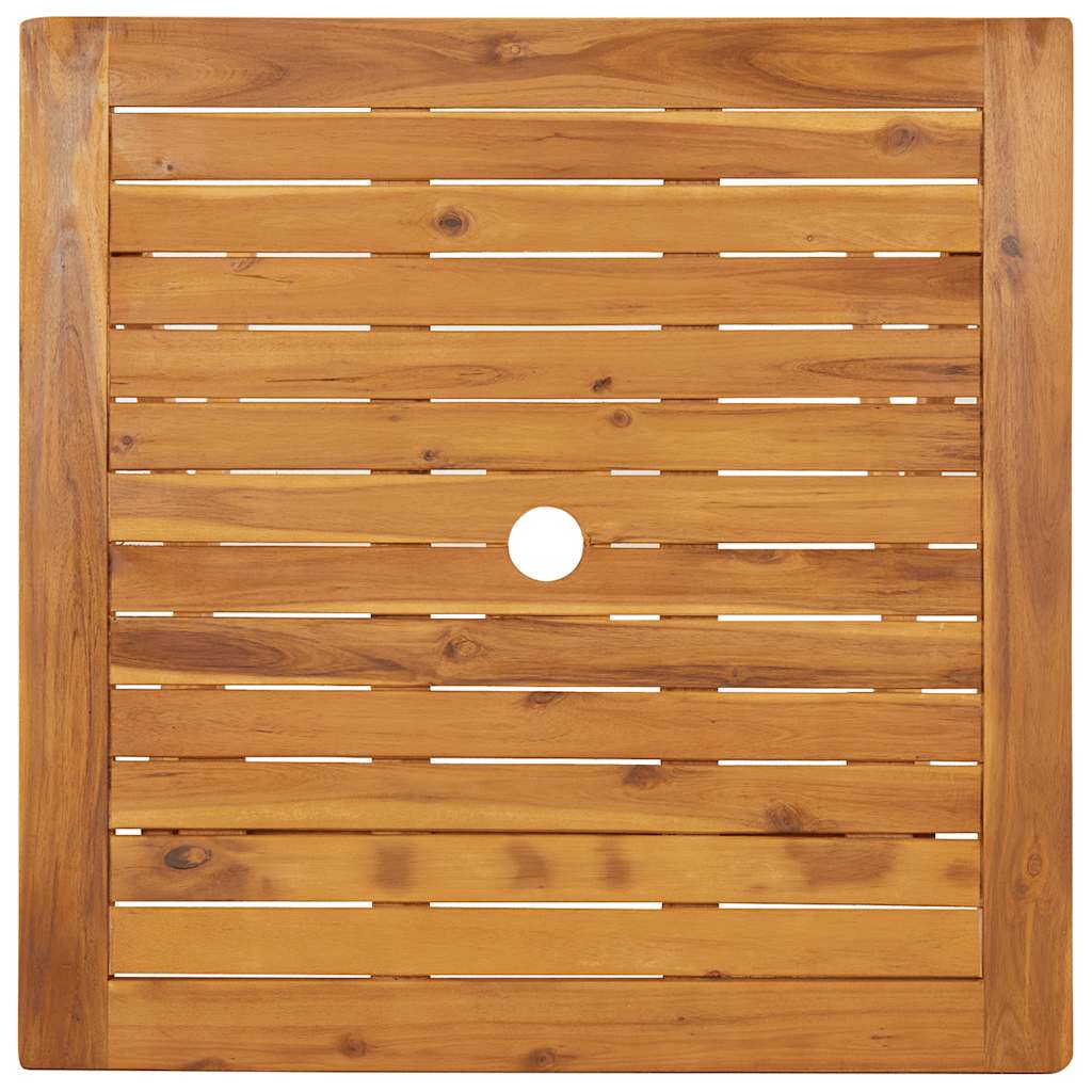 Tuintafel inklapbaar 70x70x75 cm massief acaciahout is nu te koop bij PeponiXL, paradijselijk wonen!