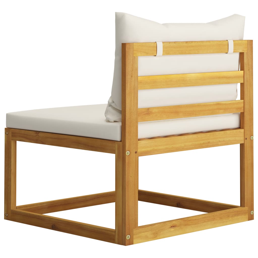 6-delige Loungeset met kussens massief acaciahout is nu te koop bij PeponiXL, paradijselijk wonen!