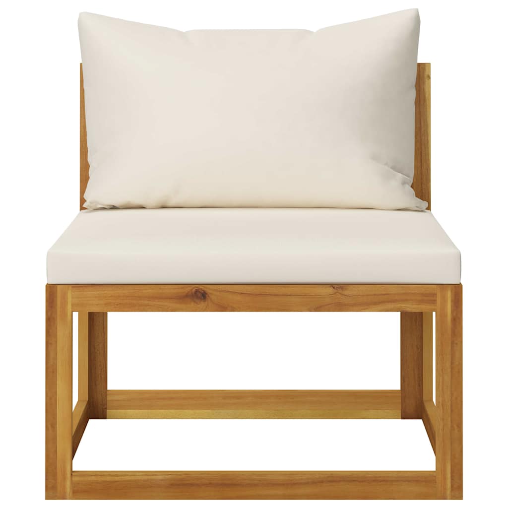5-delige Loungeset met kussens massief acaciahout is nu te koop bij PeponiXL, paradijselijk wonen!