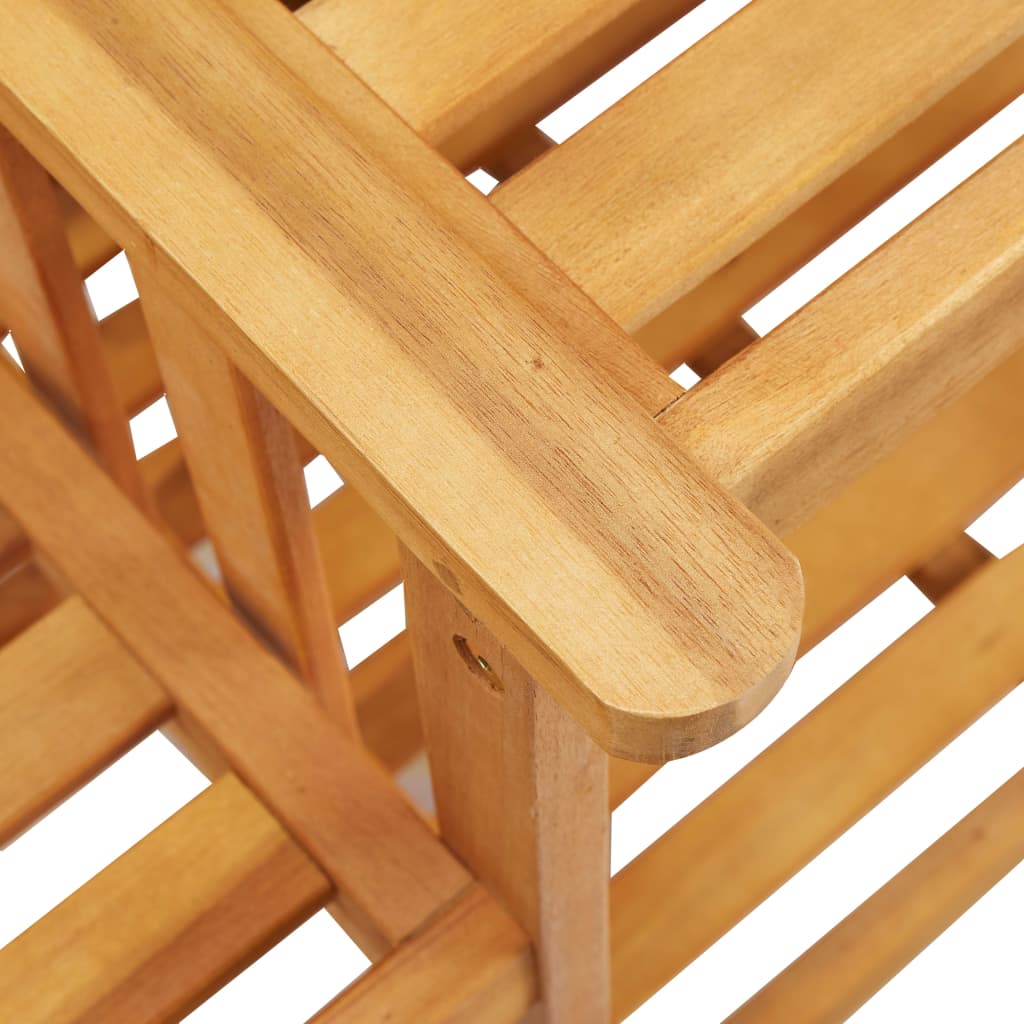 Tuinstoelen met theetafel 159x61x92 cm massief acaciahout is nu te koop bij PeponiXL, paradijselijk wonen!