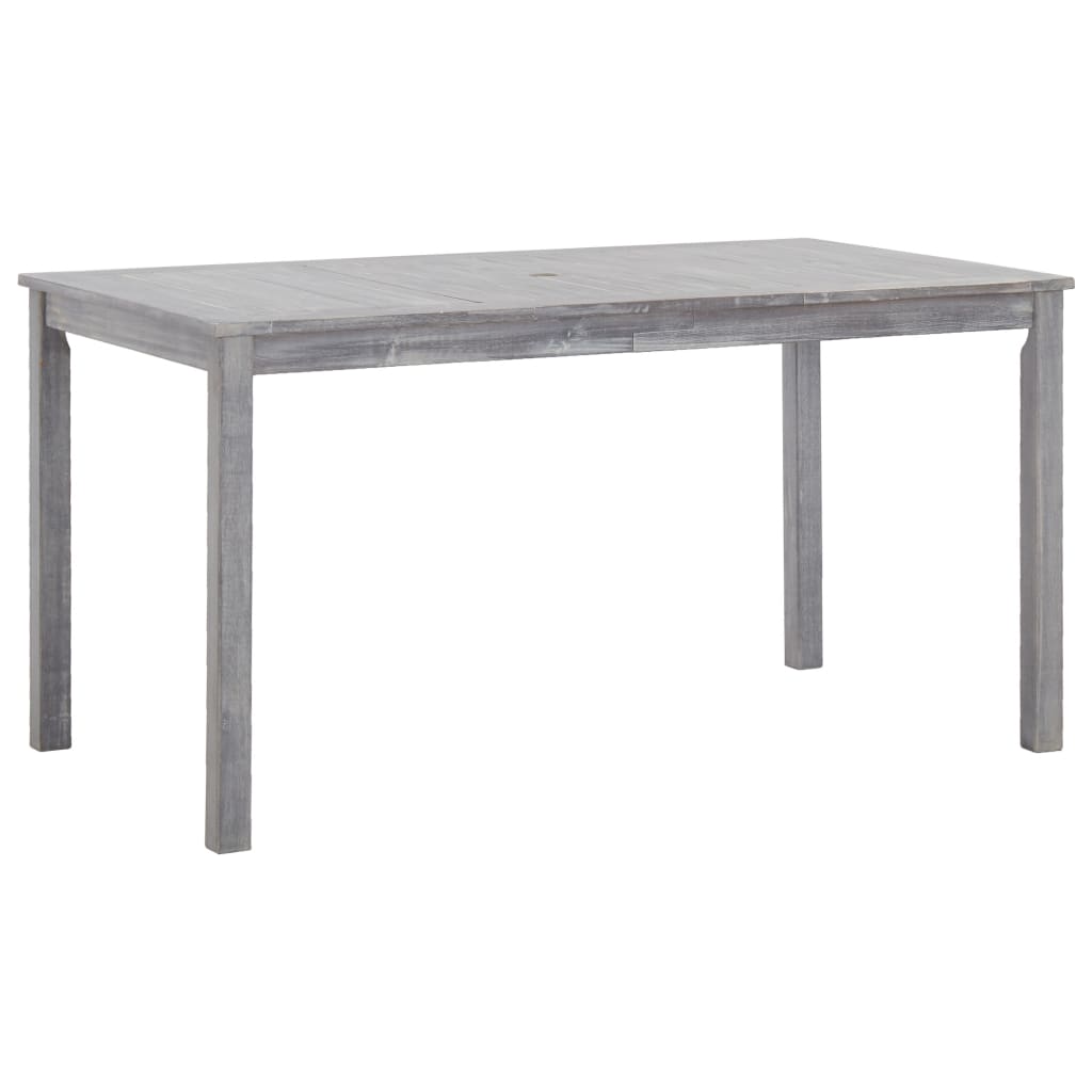 5-delige Tuinset massief acaciahout grijs is nu te koop bij PeponiXL, paradijselijk wonen!