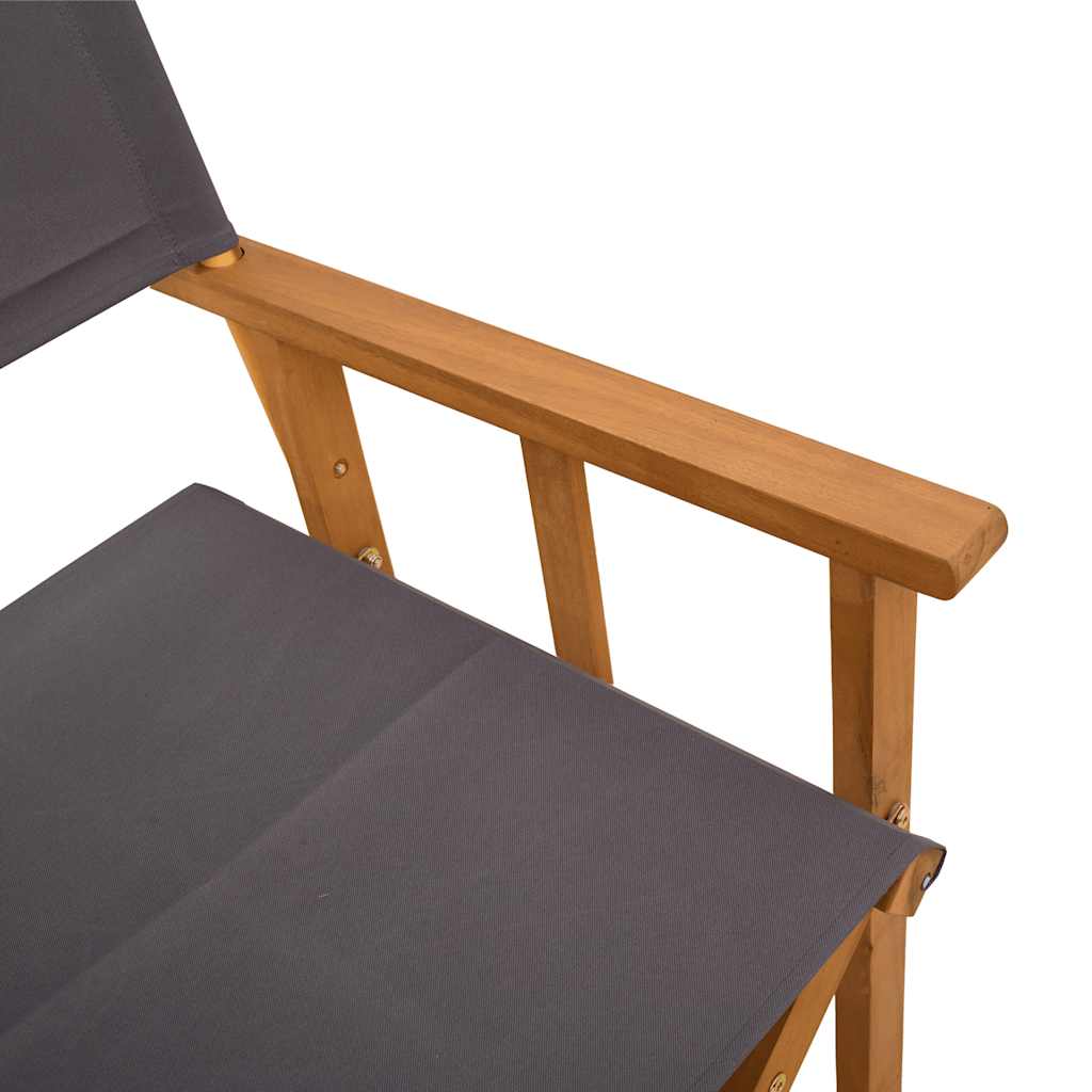 Regisseursstoelen 2 st massief acaciahout is nu te koop bij PeponiXL, paradijselijk wonen!
