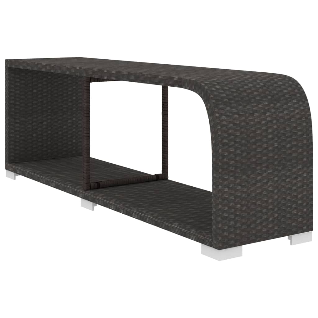 11-delige Loungeset met kussens poly rattan zwart is nu te koop bij PeponiXL, paradijselijk wonen!