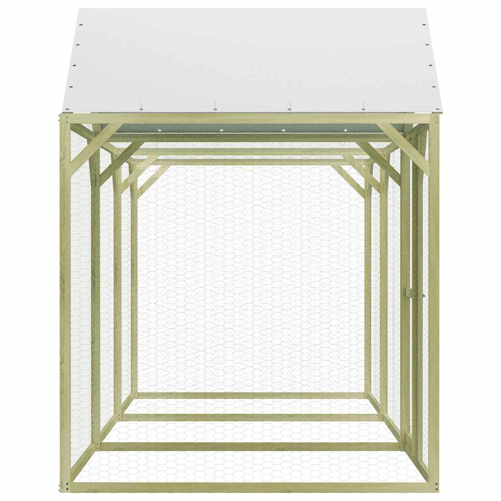 Kippenhok 4,5x1,5x2 m geïmpregneerd grenenhout is nu te koop bij PeponiXL, paradijselijk wonen!