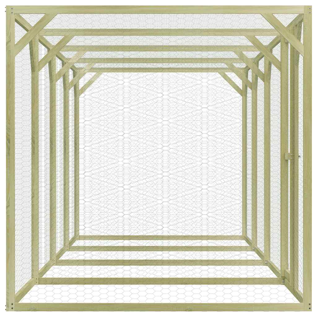 Kippenhok 1,5x6x1,5 m geïmpregneerd grenenhout is nu te koop bij PeponiXL, paradijselijk wonen!