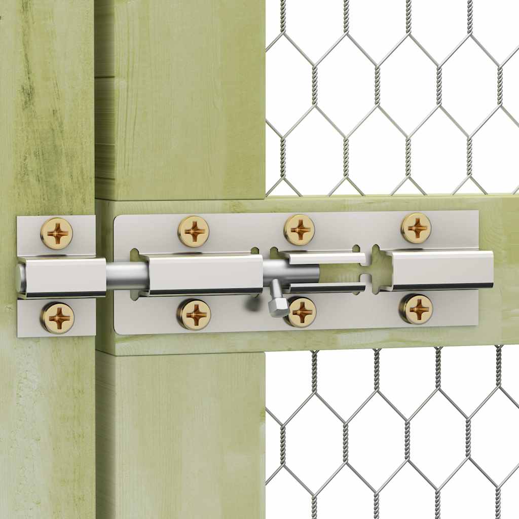 Kippenhok 1,5x9x1,5 m geïmpregneerd grenenhout is nu te koop bij PeponiXL, paradijselijk wonen!