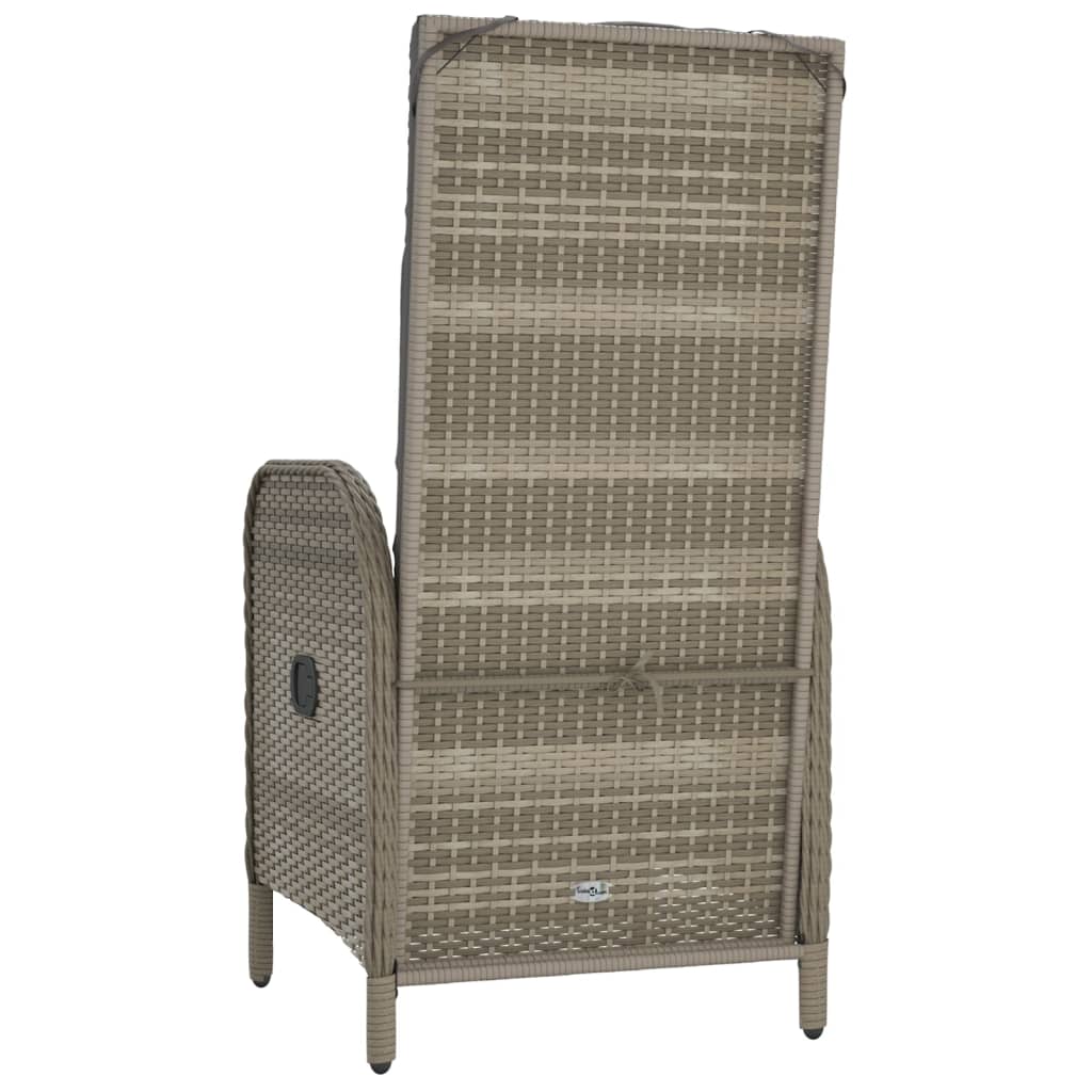 Tuinstoelen 2 st poly rattan grijs is nu te koop bij PeponiXL, paradijselijk wonen!