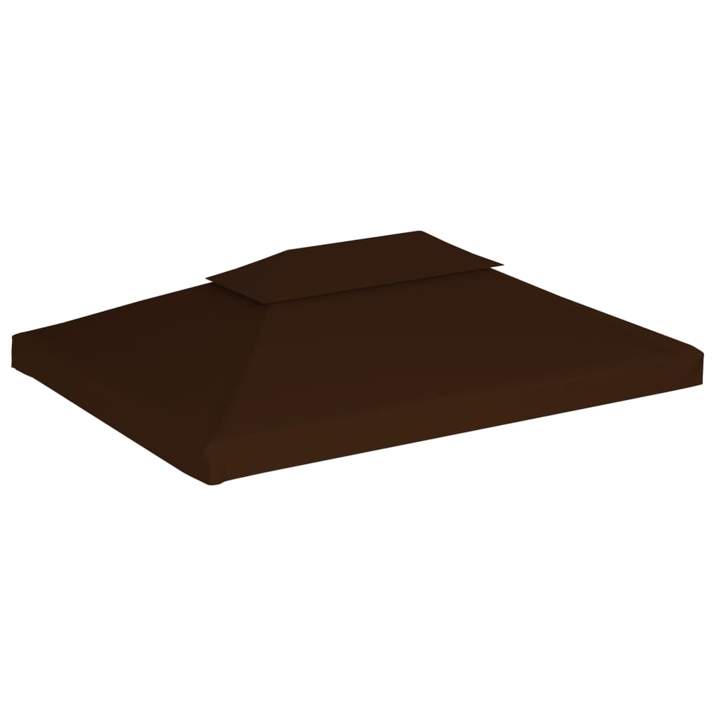 Prieeldak 2-laags 310 g/m² 4x3 m bruin is nu te koop bij PeponiXL, paradijselijk wonen!