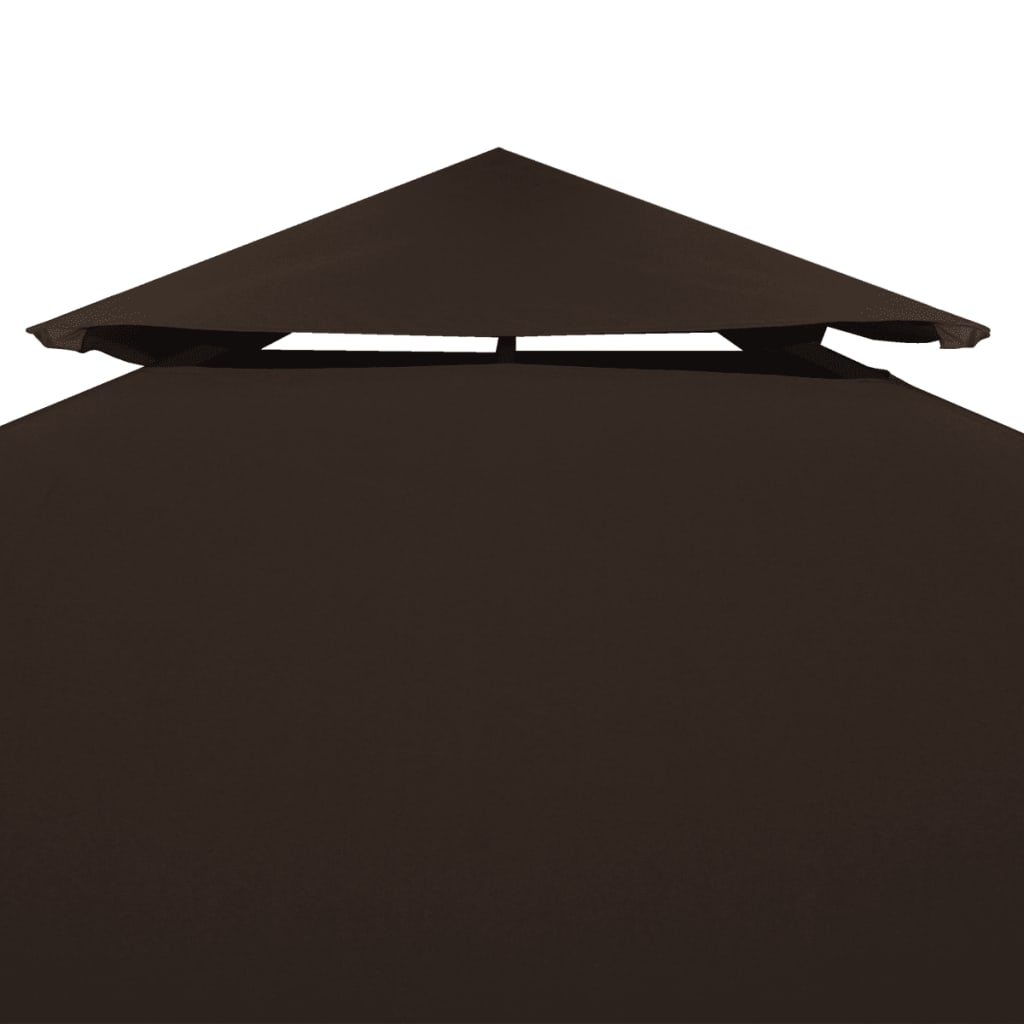 Prieeldak 2-laags 310 g/m² 4x3 m bruin is nu te koop bij PeponiXL, paradijselijk wonen!