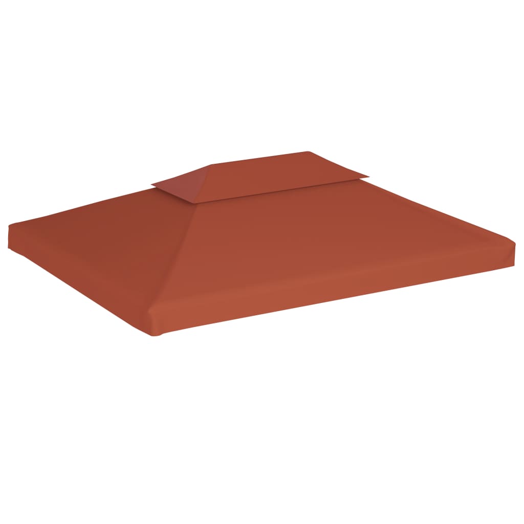 Prieeldak 2-laags 310 g/m² 4x3 m terracottakleurig is nu te koop bij PeponiXL, paradijselijk wonen!