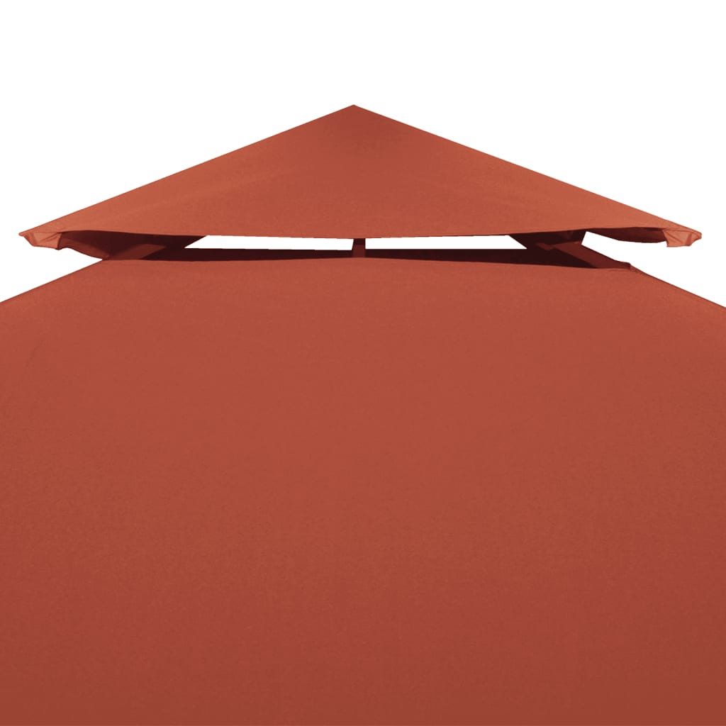 Prieeldak 2-laags 310 g/m² 4x3 m terracottakleurig is nu te koop bij PeponiXL, paradijselijk wonen!