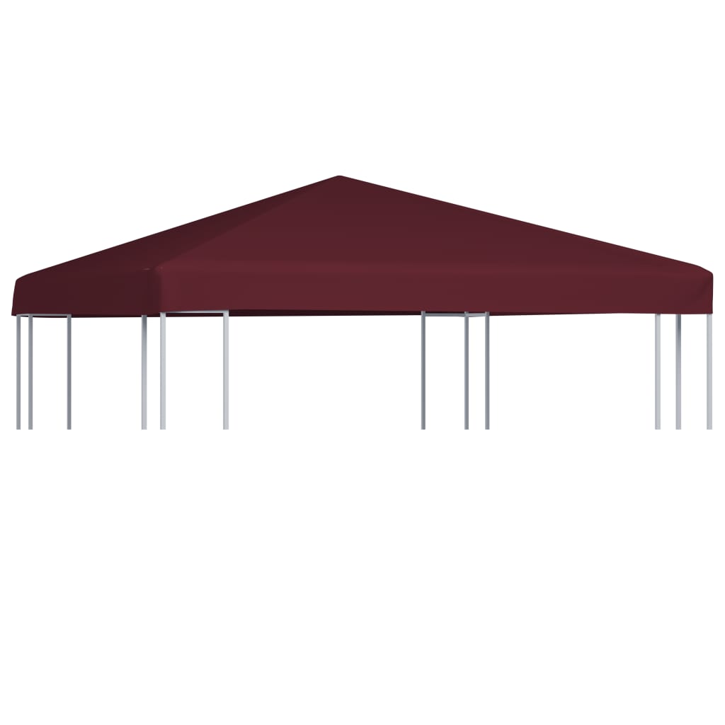 Prieeldak 310 g/m² 3x3 m bordeaux is nu te koop bij PeponiXL, paradijselijk wonen!