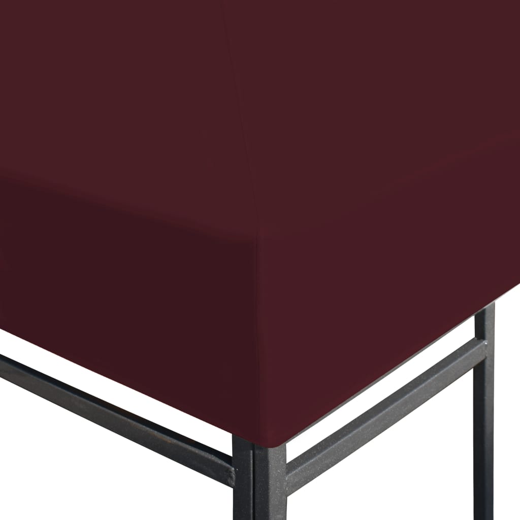 Prieeldak 310 g/m² 3x3 m bordeaux is nu te koop bij PeponiXL, paradijselijk wonen!