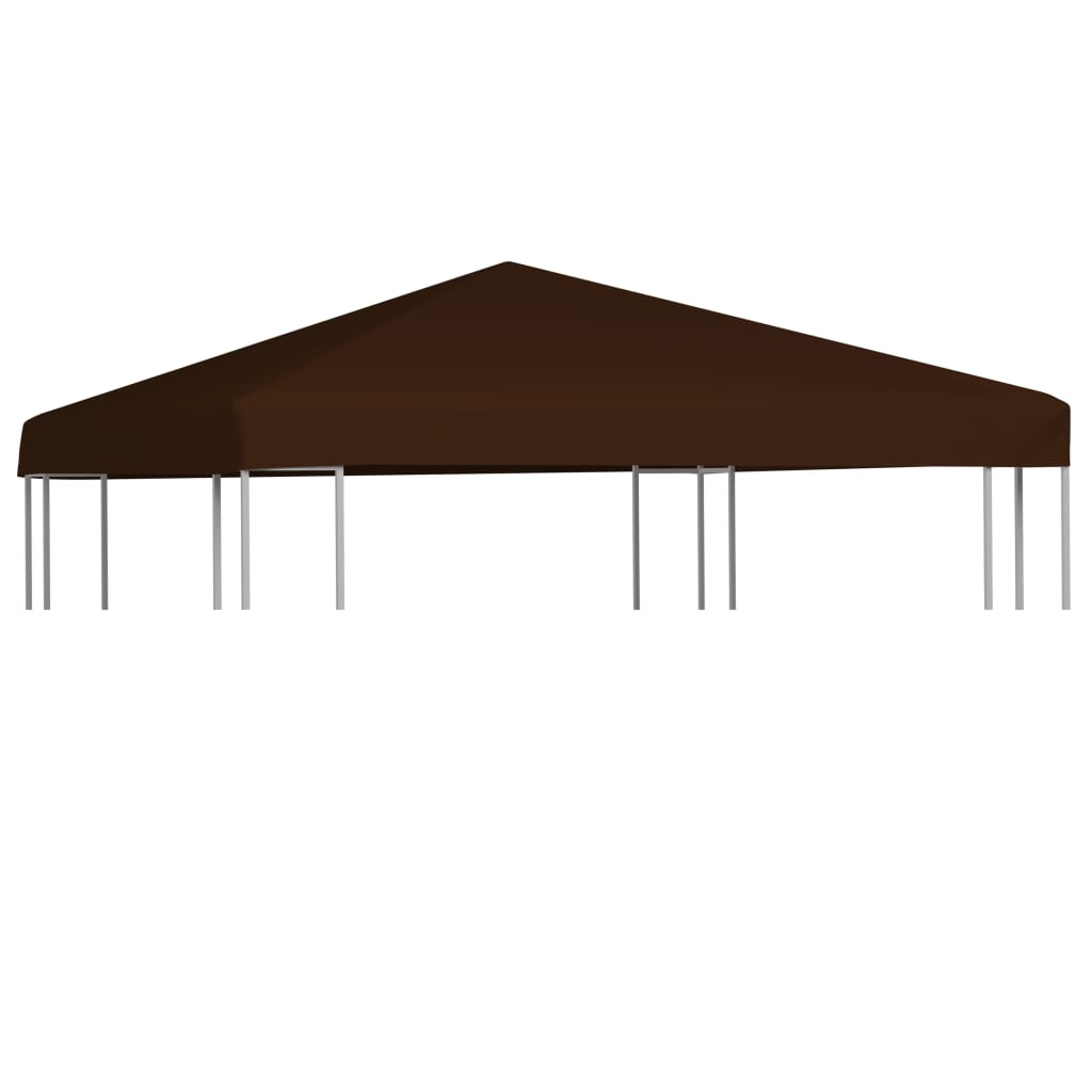 Prieeldak 310 g/m² 3x3 m bruin is nu te koop bij PeponiXL, paradijselijk wonen!