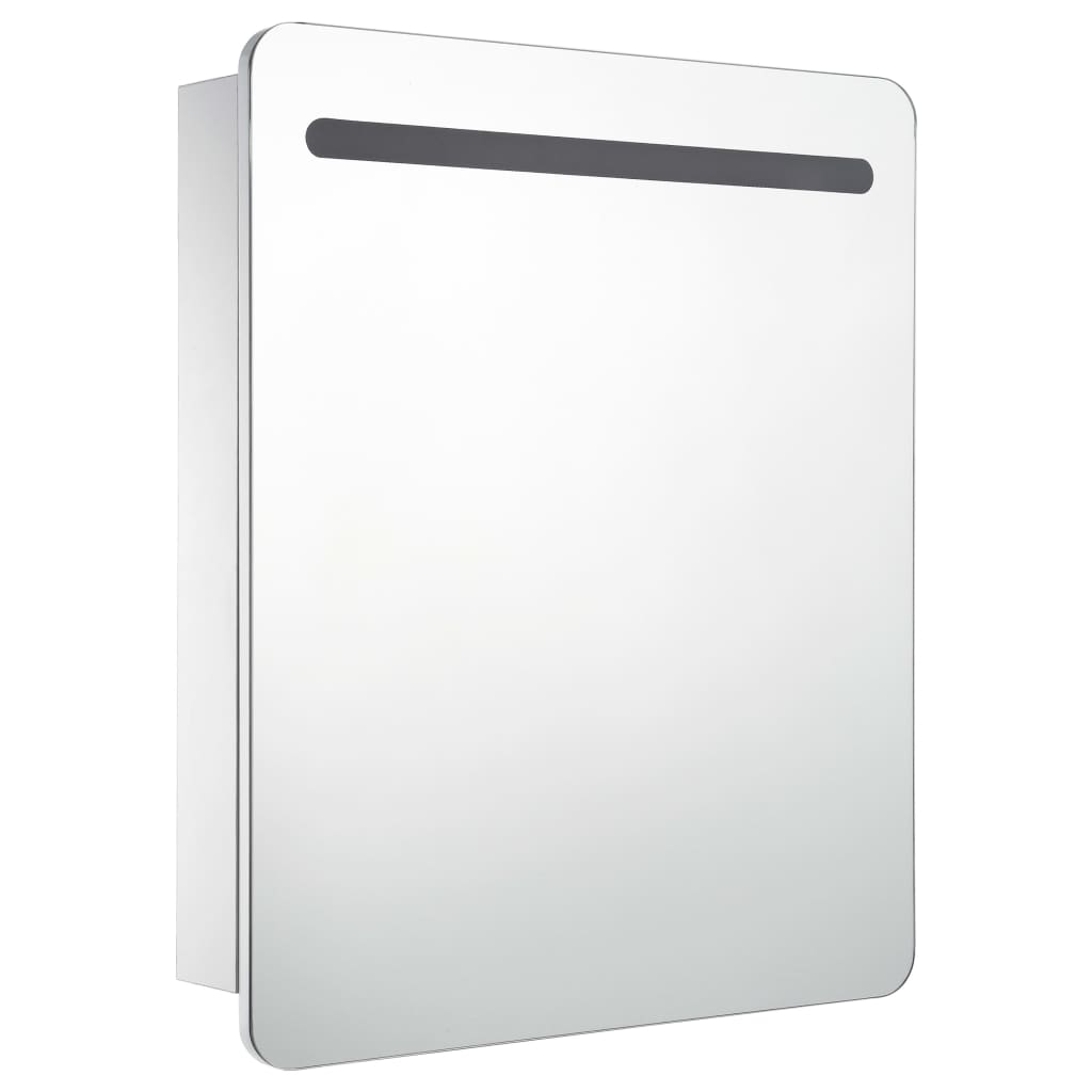 Badkamerkastje met spiegel LED 68x9x80 cm is nu te koop bij PeponiXL, paradijselijk wonen!