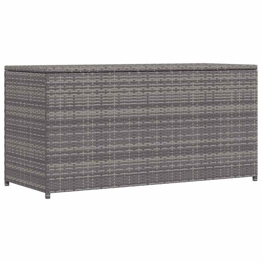Tuinbox 120x50x60 cm poly rattan grijs is nu te koop bij PeponiXL, paradijselijk wonen!