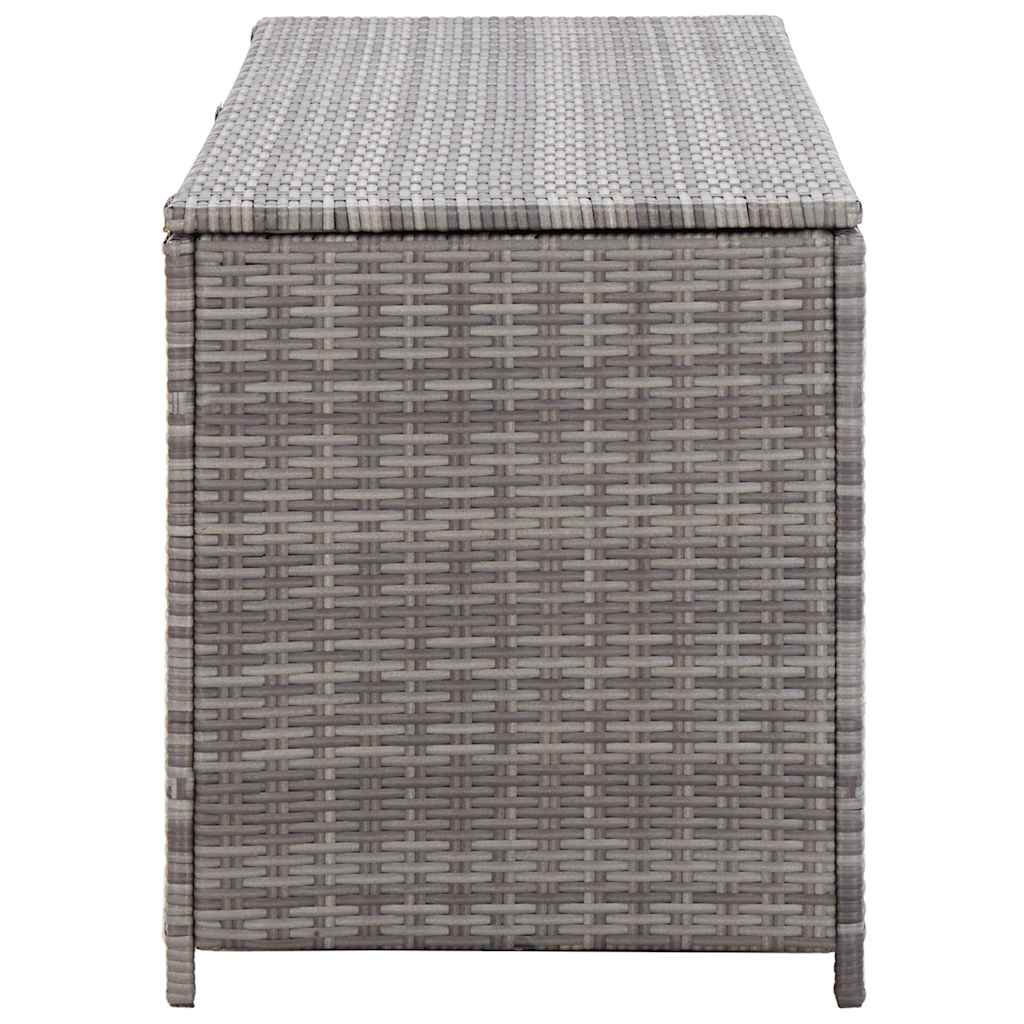 Tuinbox 150x50x60 cm poly rattan grijs is nu te koop bij PeponiXL, paradijselijk wonen!