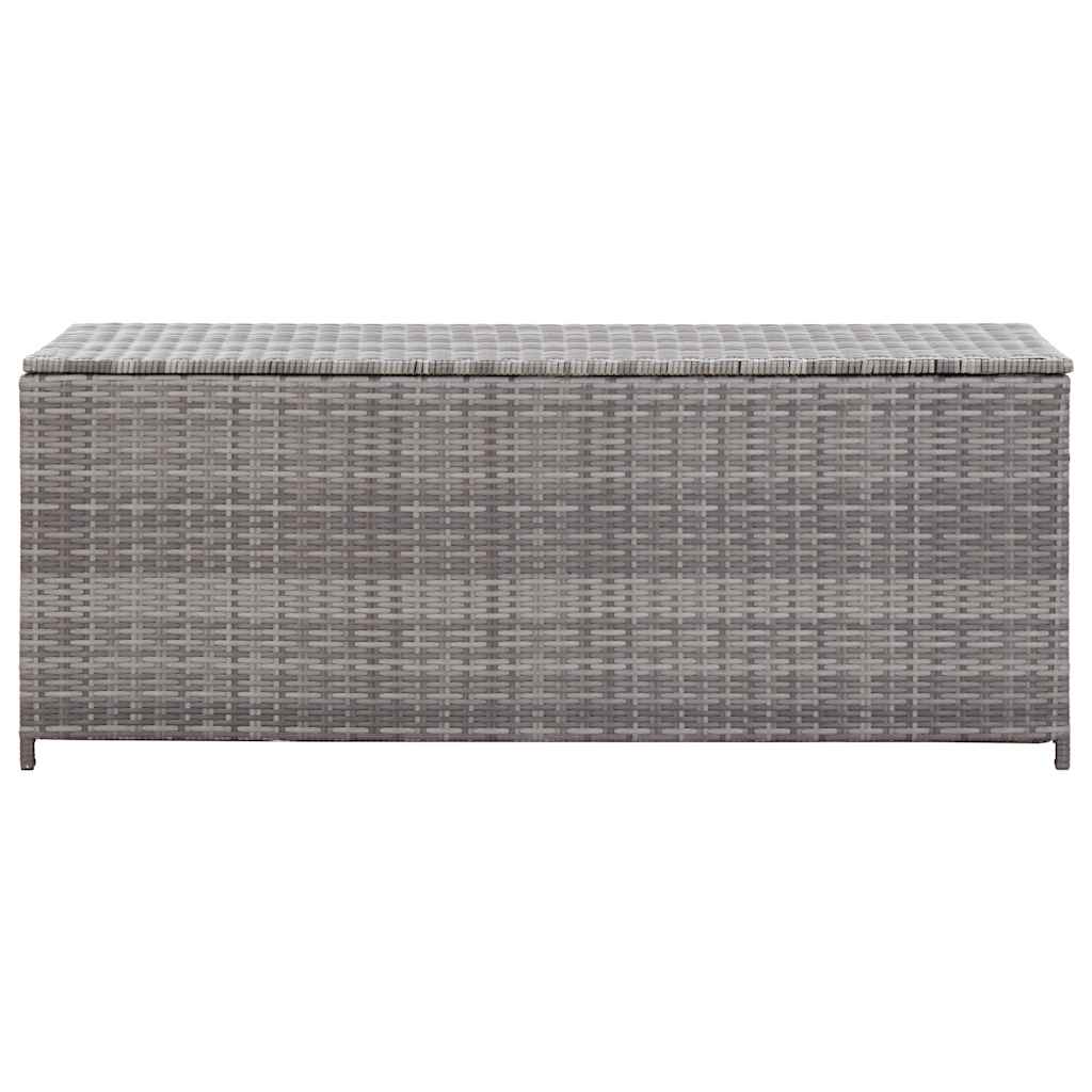 Tuinbox 150x50x60 cm poly rattan grijs is nu te koop bij PeponiXL, paradijselijk wonen!