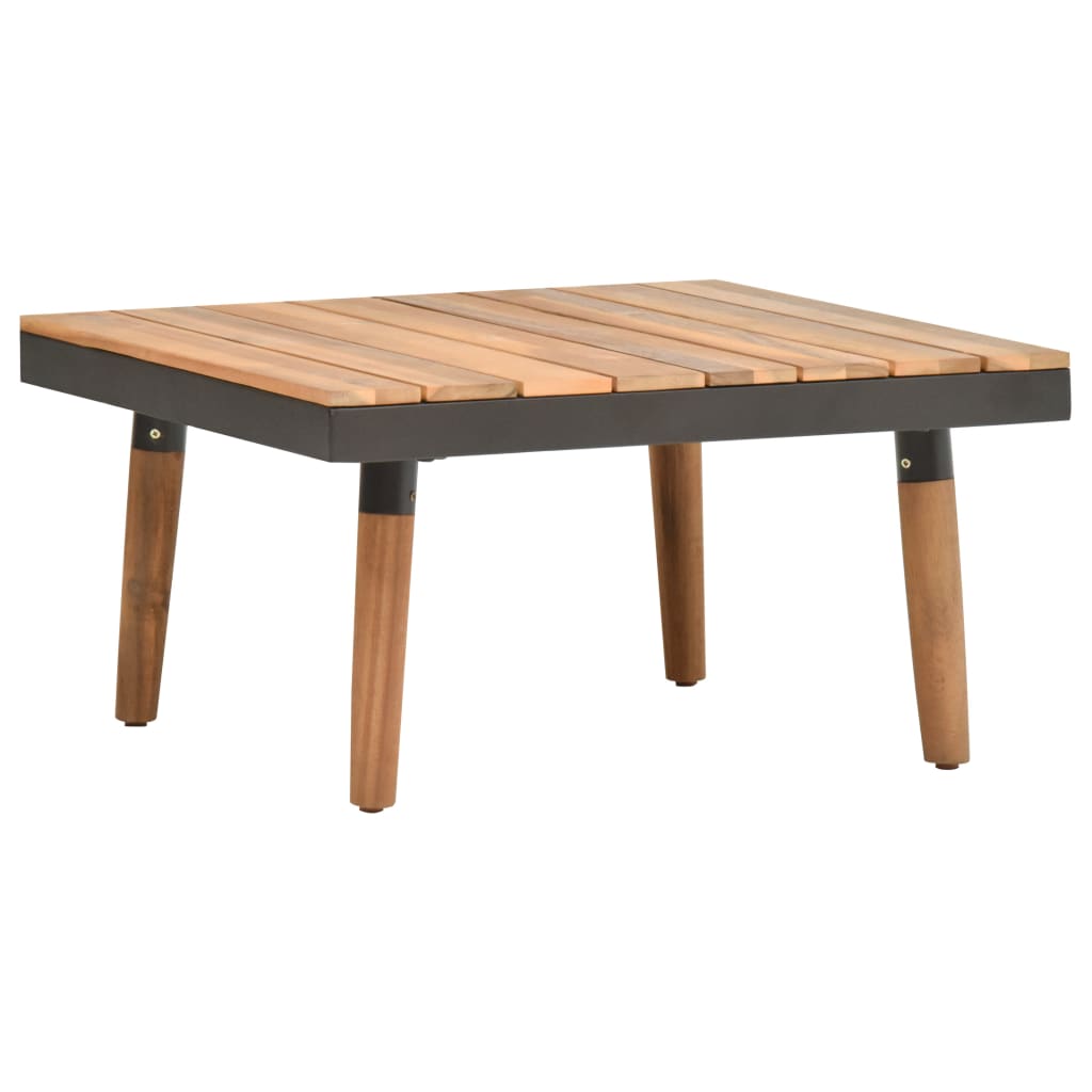 4-delige Loungeset met kussens massief acaciahout is nu te koop bij PeponiXL, paradijselijk wonen!
