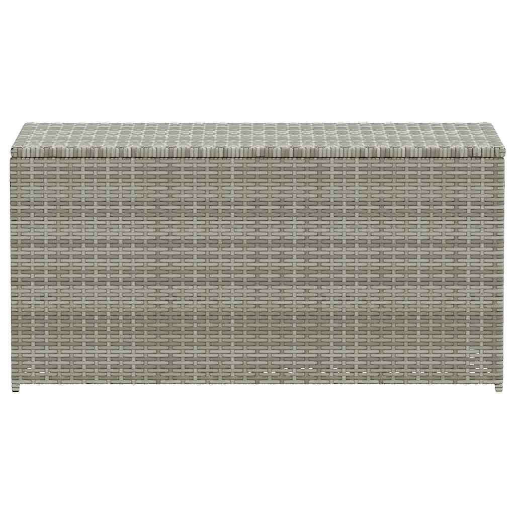Tuinbox 100x50x50 cm poly rattan grijs is nu te koop bij PeponiXL, paradijselijk wonen!