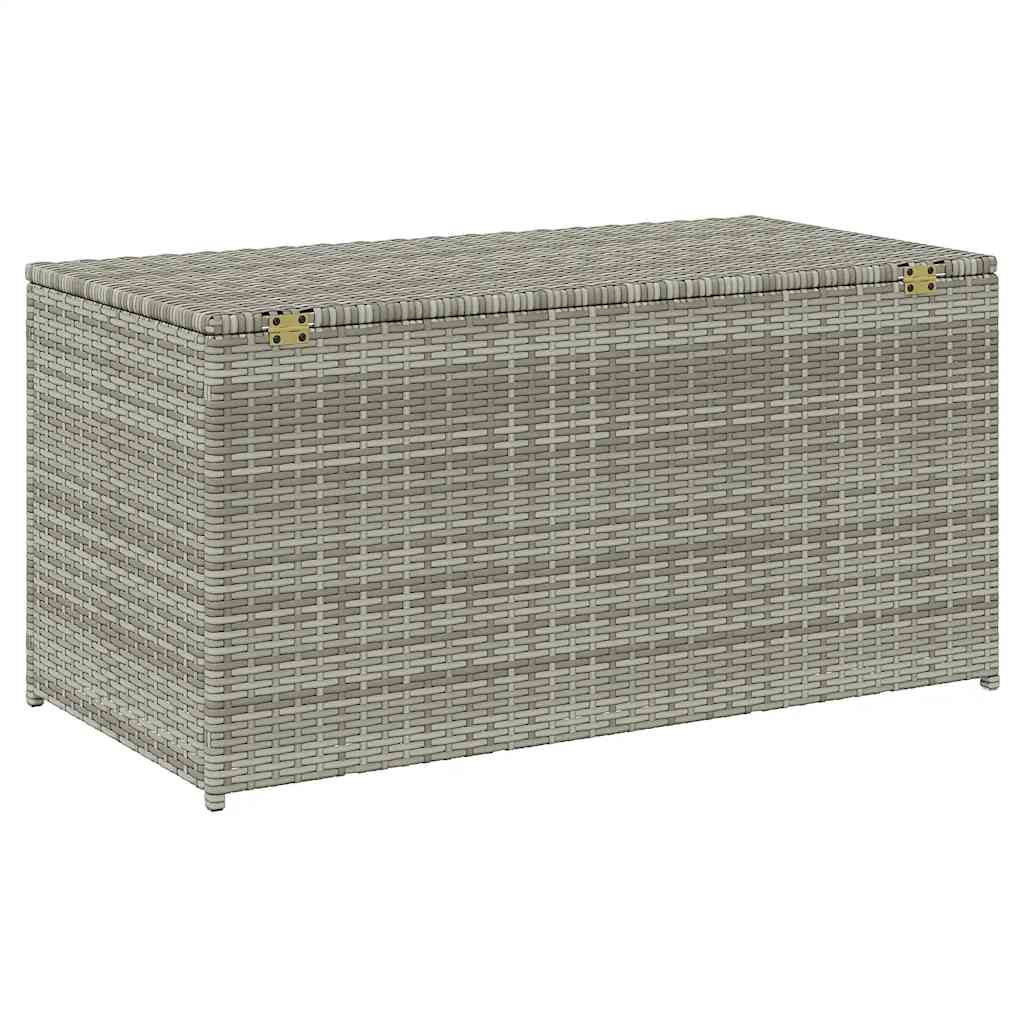 Tuinbox 100x50x50 cm poly rattan grijs is nu te koop bij PeponiXL, paradijselijk wonen!