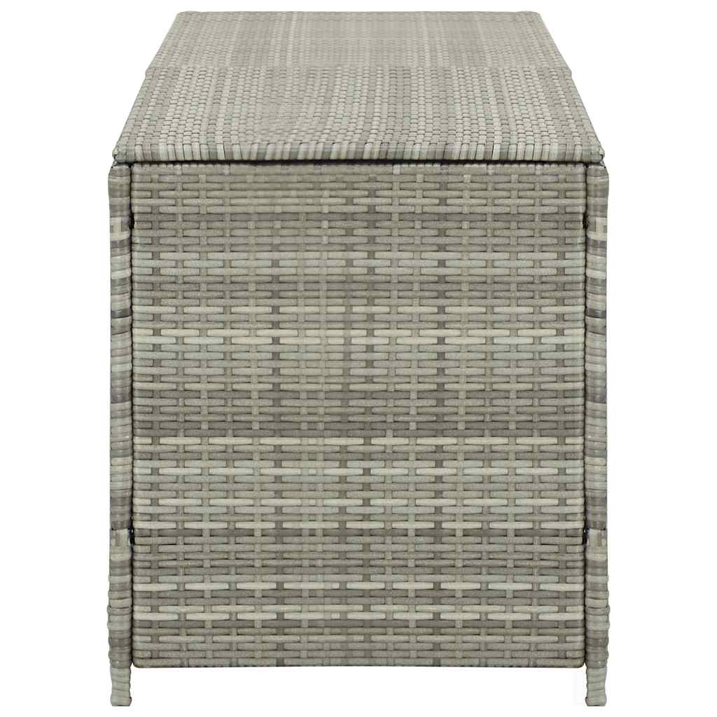 Tuinbox 200x50x60 cm poly rattan grijs is nu te koop bij PeponiXL, paradijselijk wonen!
