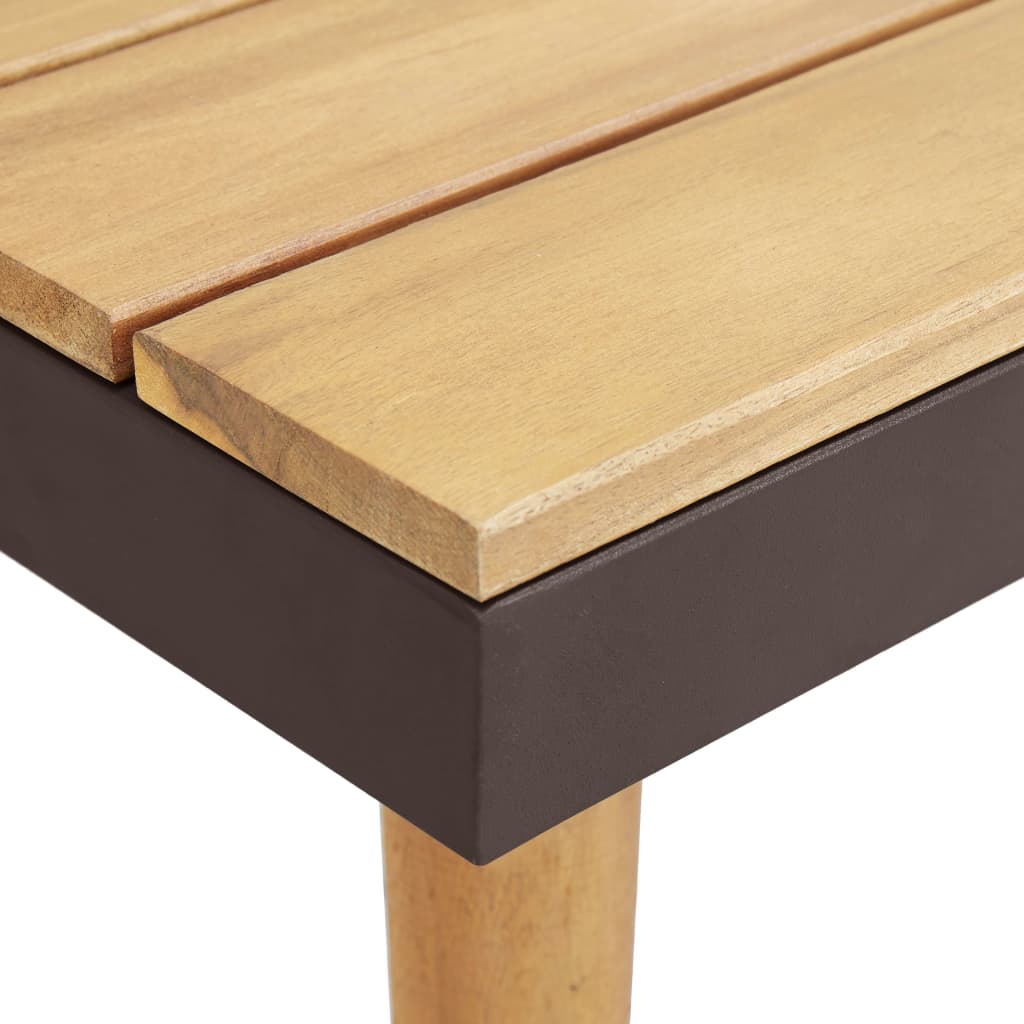 Loungeset 8-zits met kussens massief acaciahout is nu te koop bij PeponiXL, paradijselijk wonen!