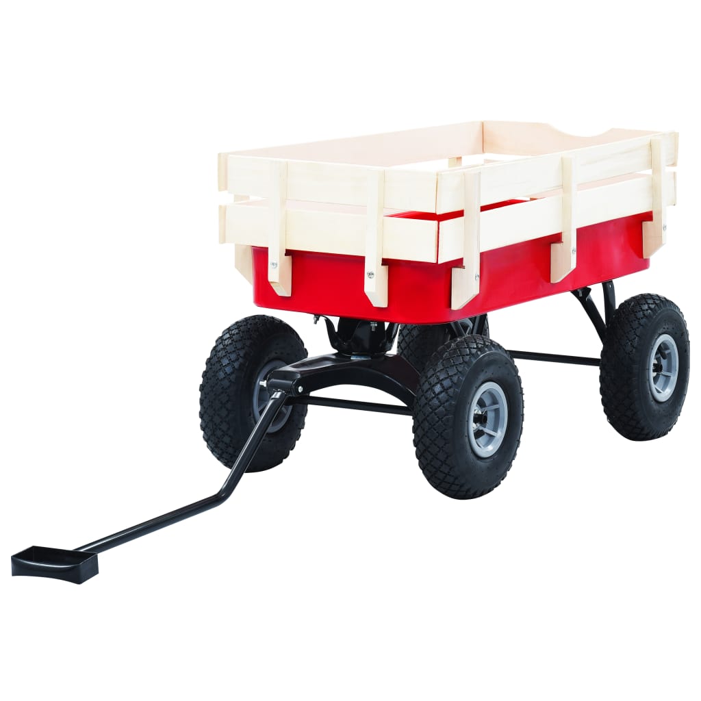 Tuinwagen 150 kg rood is nu te koop bij PeponiXL, paradijselijk wonen!