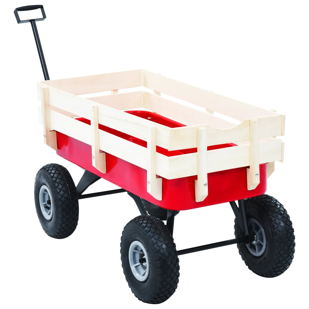 Tuinwagen 150 kg rood is nu te koop bij PeponiXL, paradijselijk wonen!