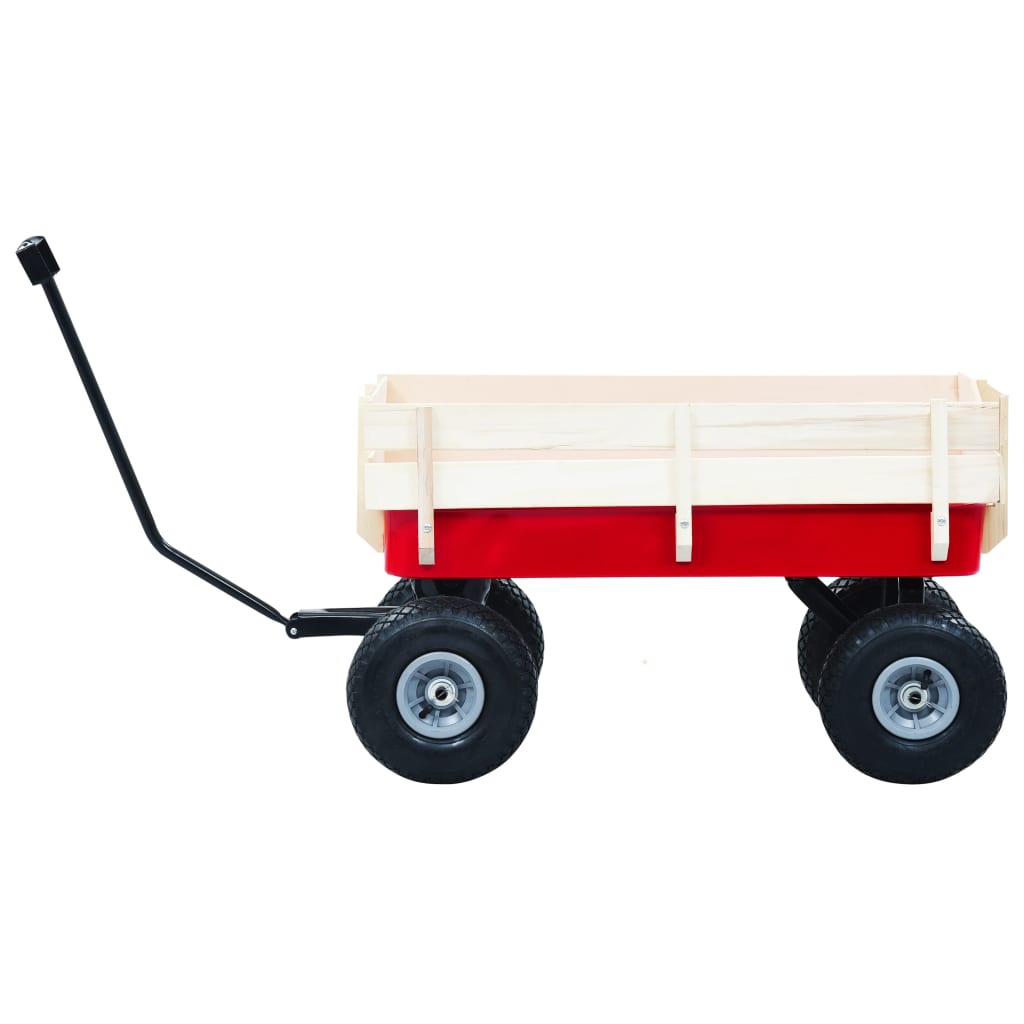 Tuinwagen 150 kg rood is nu te koop bij PeponiXL, paradijselijk wonen!