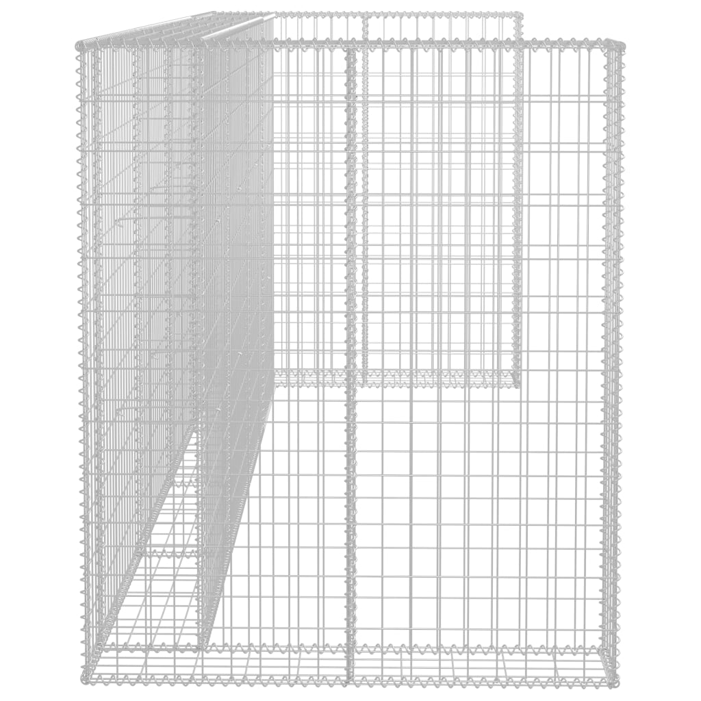 Schanskorfmuur containers 320x100x120 cm gegalvaniseerd staal is nu te koop bij PeponiXL, paradijselijk wonen!