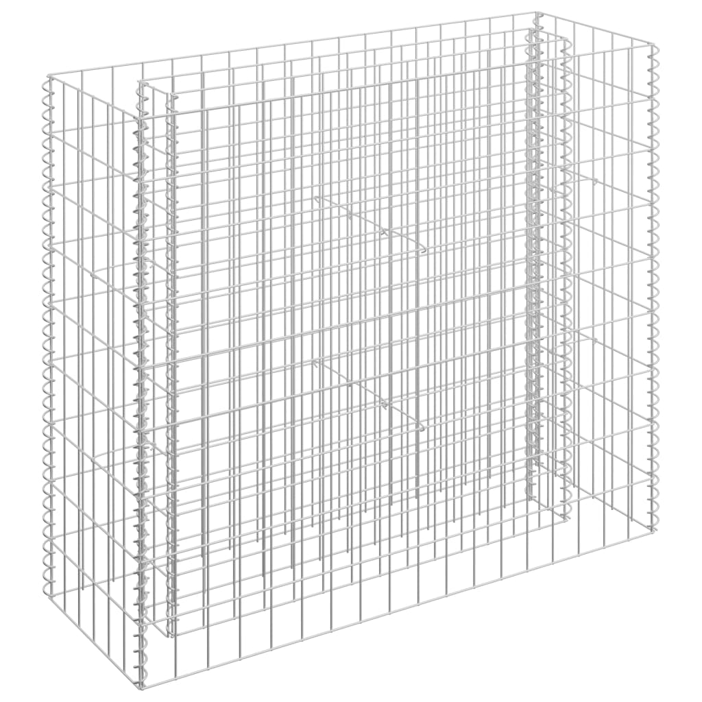 Gabion plantenbak verhoogd 90x30x90 cm gegalvaniseerd staal is nu te koop bij PeponiXL, paradijselijk wonen!