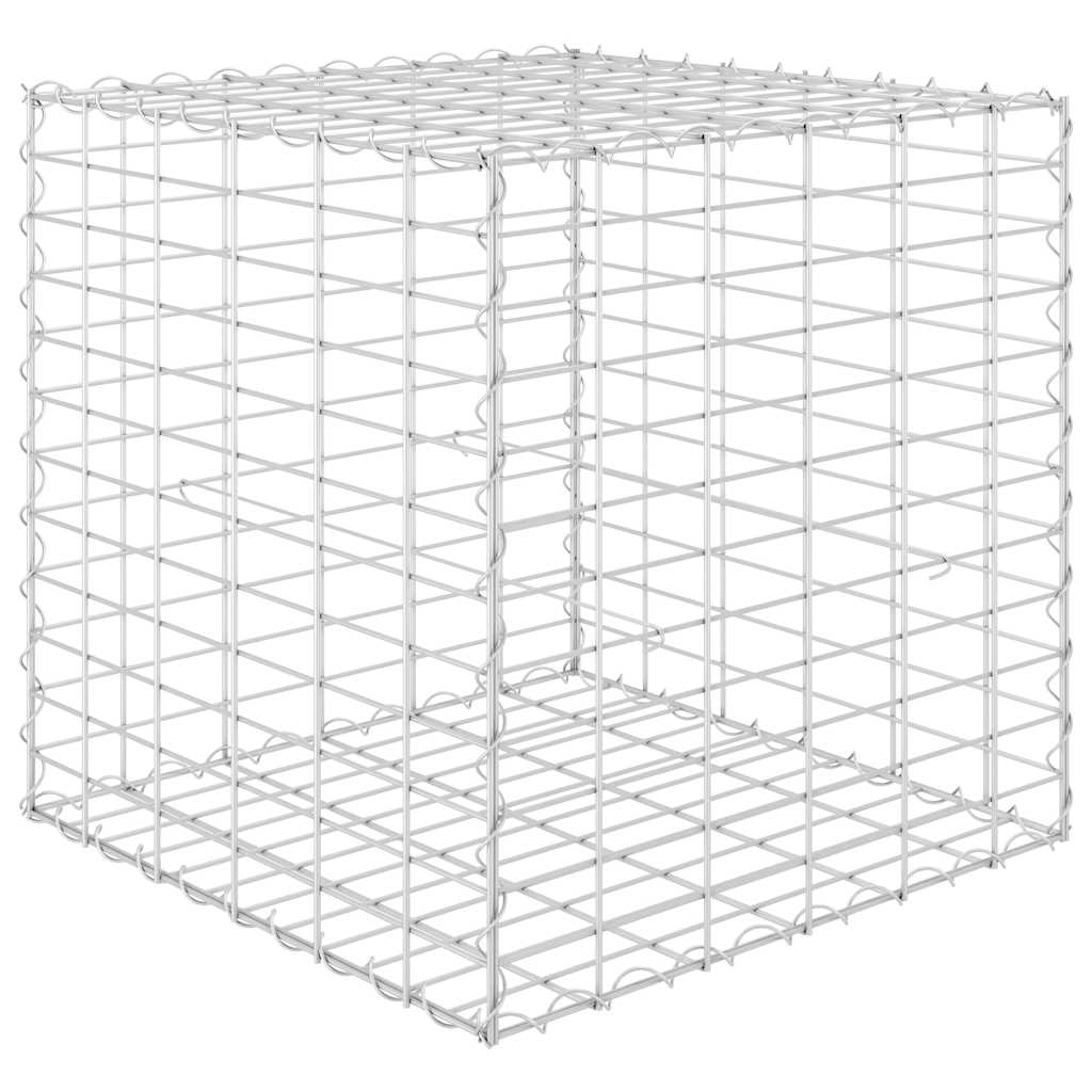 Gabion plantenbak verhoogd kubus 60x60x60 cm staaldraad is nu te koop bij PeponiXL, paradijselijk wonen!