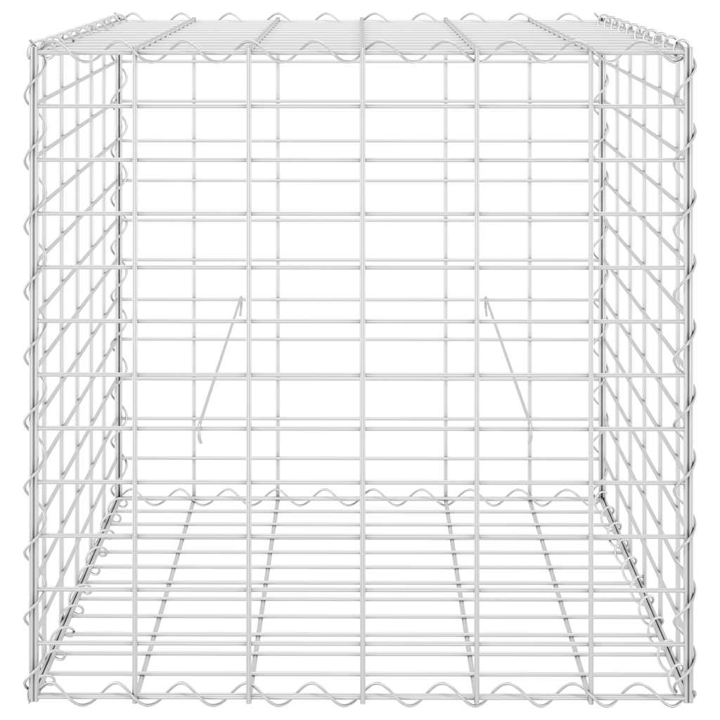 Gabion plantenbak verhoogd kubus 60x60x60 cm staaldraad is nu te koop bij PeponiXL, paradijselijk wonen!