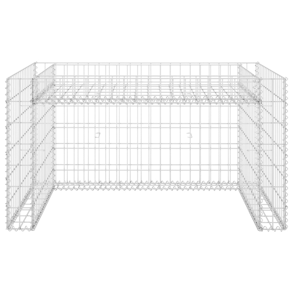 Grasmaaieroverkapping met plantenbak 110x80x60cm staaldraad is nu te koop bij PeponiXL, paradijselijk wonen!