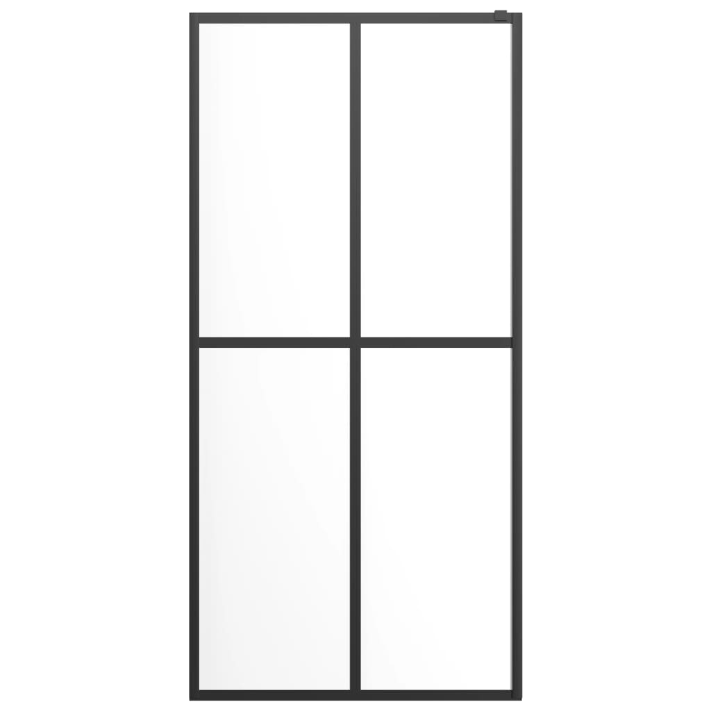 Inloopdouchewand 80x195 cm transparant gehard glas is nu te koop bij PeponiXL, paradijselijk wonen!