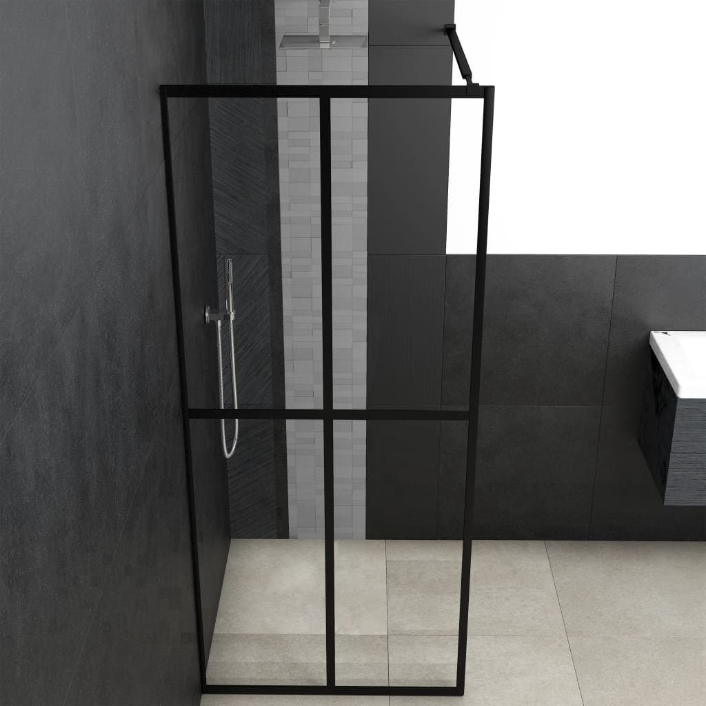 Inloopdouchewand 118x190 cm transparant gehard glas is nu te koop bij PeponiXL, paradijselijk wonen!
