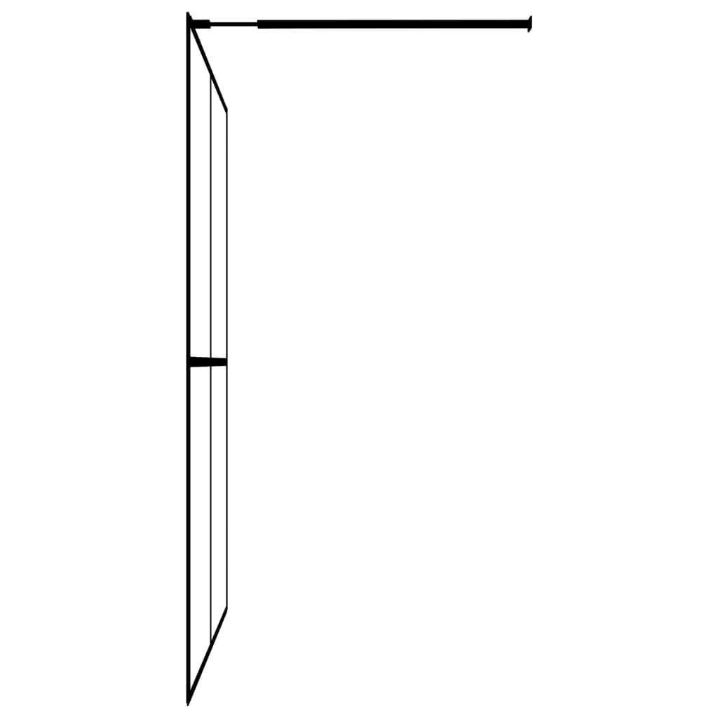 Inloopdouchewand 118x190 cm mat gehard glas is nu te koop bij PeponiXL, paradijselijk wonen!