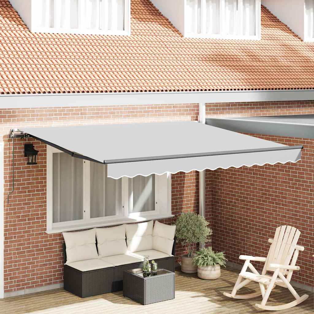 Zijde Frame Antraciet 3 x 2,5 m Aluminium
