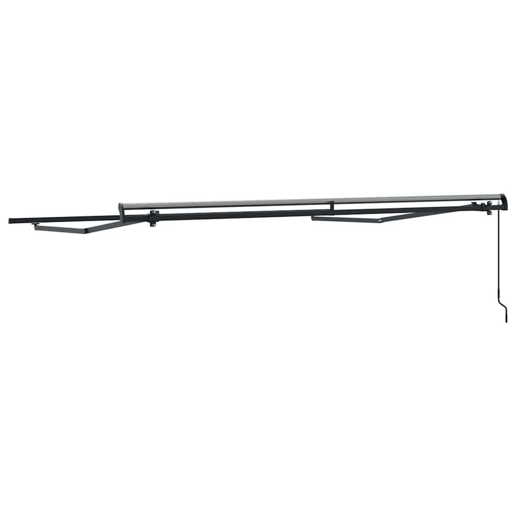 Zijde Frame Antraciet 3 x 2,5 m Aluminium