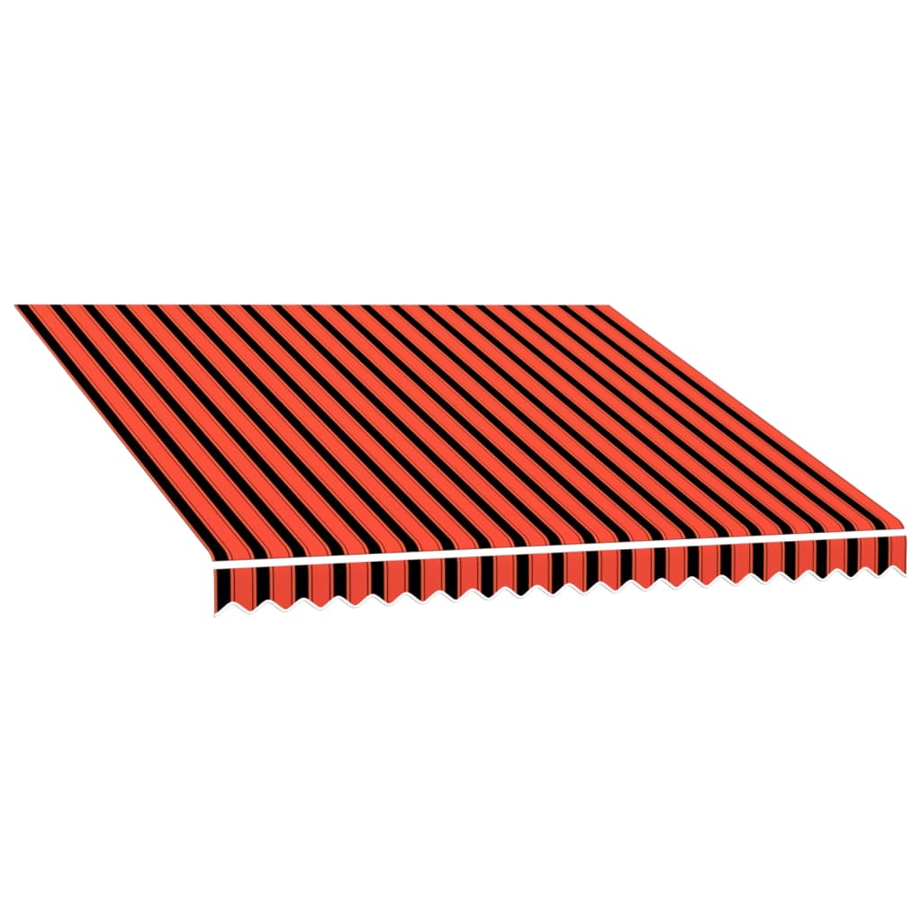 Luifeldoek 300x250 cm canvas oranje en bruin is nu te koop bij PeponiXL, paradijselijk wonen!