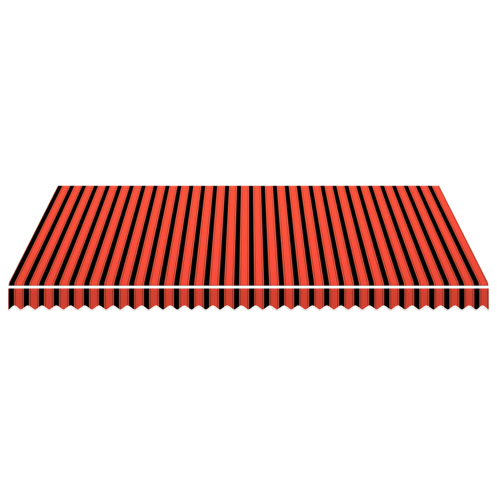 Luifeldoek 4,5x3 m canvas oranje en bruin is nu te koop bij PeponiXL, paradijselijk wonen!