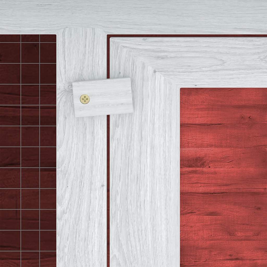 Konijnenhok twee verdiepingen hout rood is nu te koop bij PeponiXL, paradijselijk wonen!