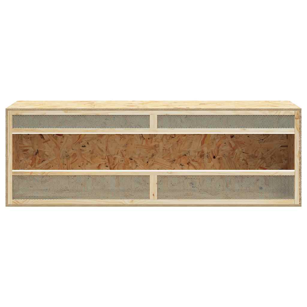 Terrarium 144x46x48 cm bewerkt hout is nu te koop bij PeponiXL, paradijselijk wonen!