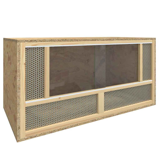 Terrarium 80x40x40 cm bewerkt hout is nu te koop bij PeponiXL, paradijselijk wonen!