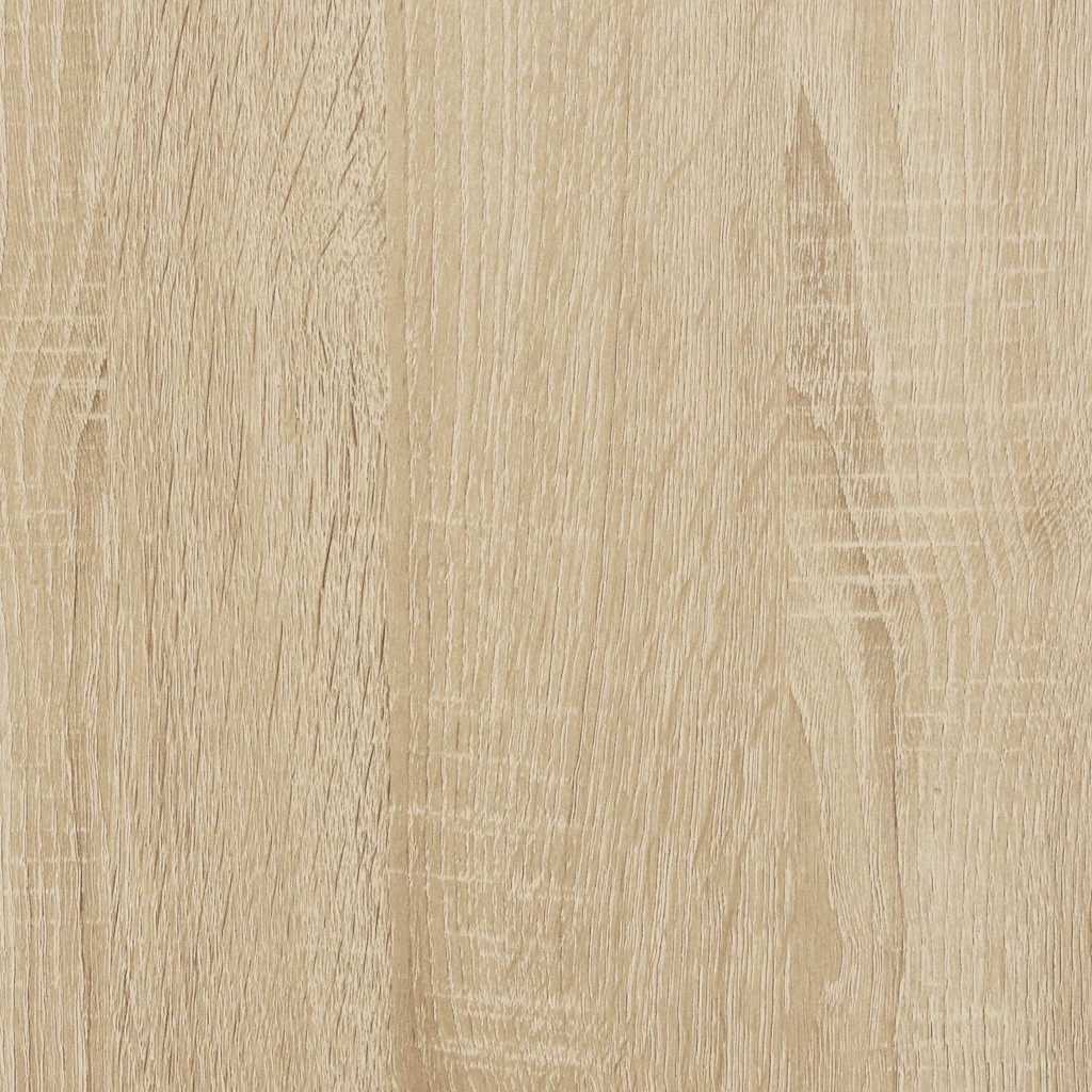 Nachtkastje 38x35x56 cm bewerkt hout sonoma eikenkleurig is nu te koop bij PeponiXL, paradijselijk wonen!
