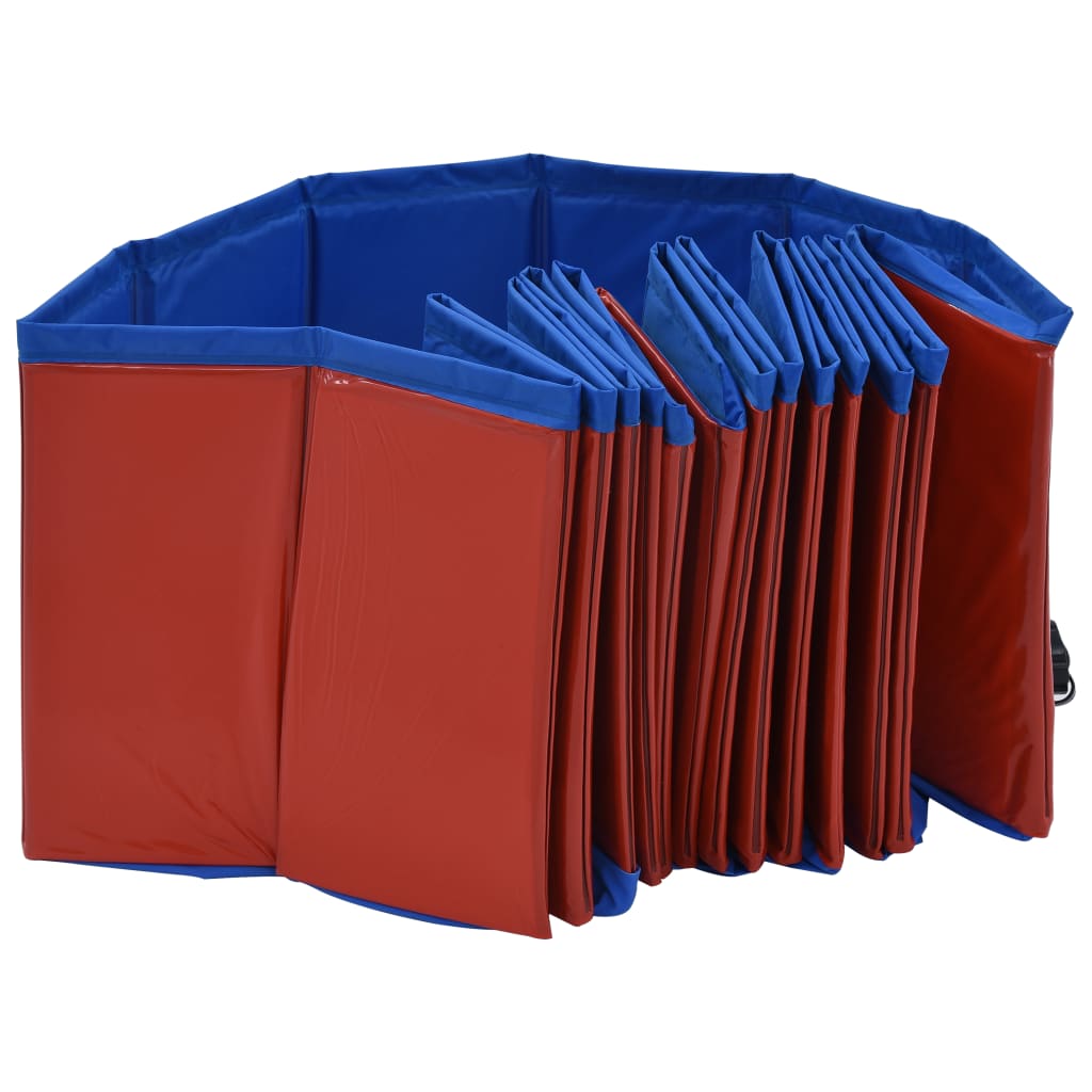 Hondenzwembad inklapbaar 160x30 cm PVC rood is nu te koop bij PeponiXL, paradijselijk wonen!