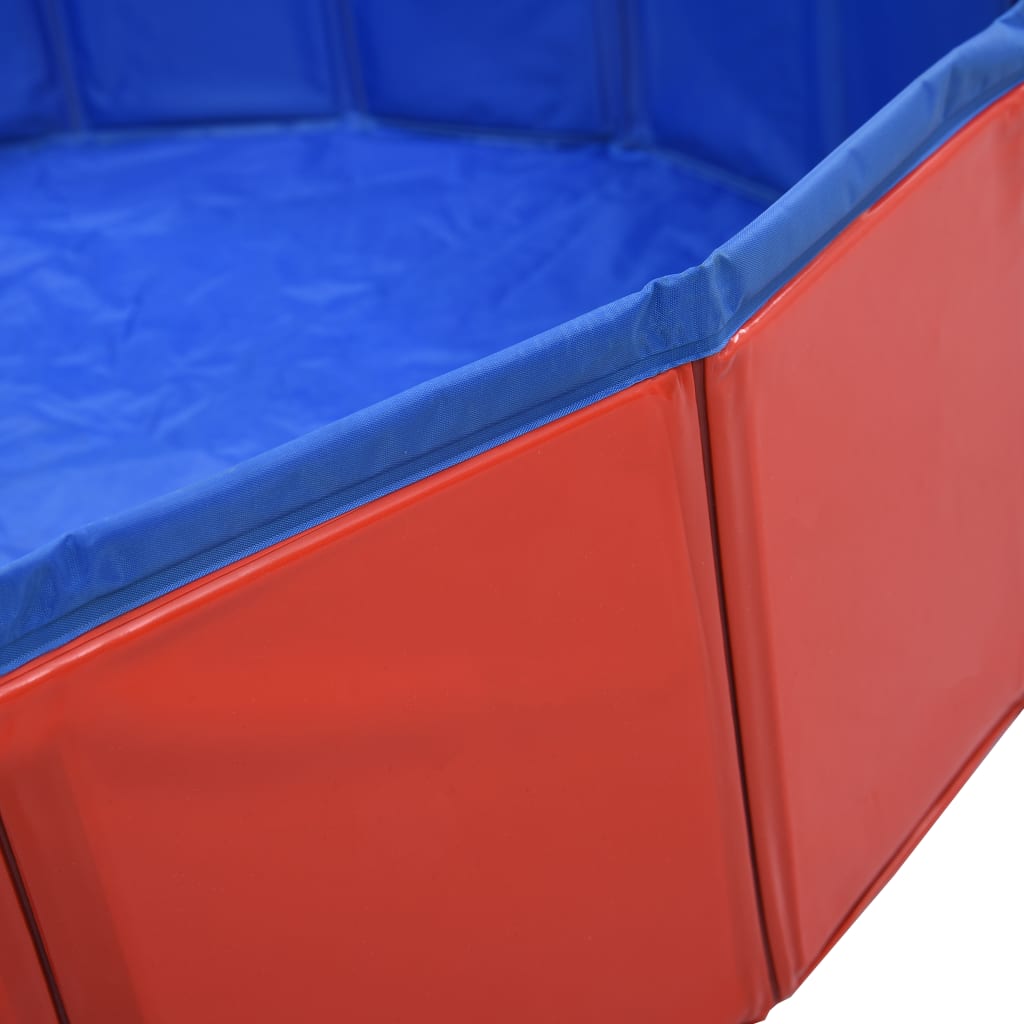 Hondenzwembad inklapbaar 160x30 cm PVC rood is nu te koop bij PeponiXL, paradijselijk wonen!